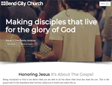 Tablet Screenshot of bendcitychurch.org